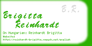 brigitta reinhardt business card